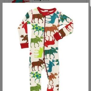 12 mon. Christmas Moose Pjs